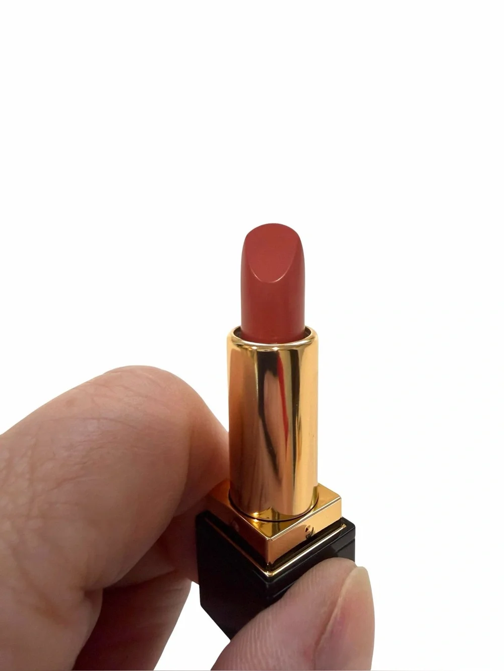 YSL Mini Rouge Pur Couture Satin Lipstick in shade N5 Tribute Nude. NEW